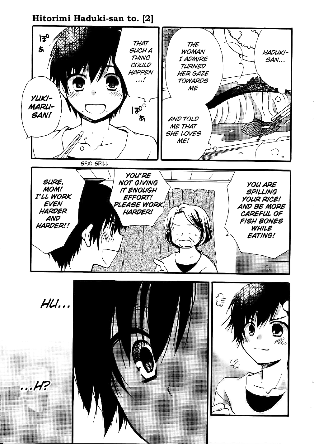 Hitorimi Haduki-san to. Chapter 13.2 page 10 - Chapter 13 v2 : Yukimaru's Feelings