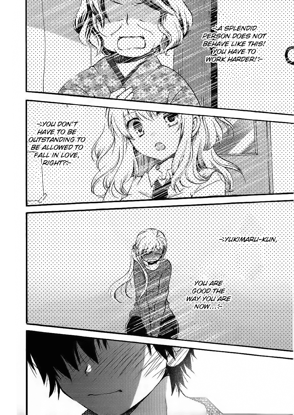 Hitorimi Haduki-san to. Chapter 13.2 page 15 - Chapter 13 v2 : Yukimaru's Feelings