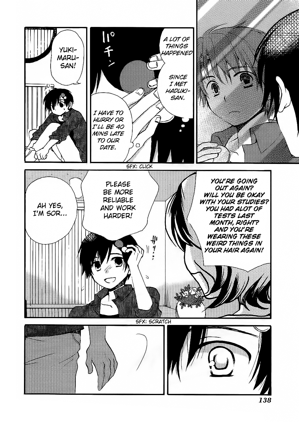Hitorimi Haduki-san to. Chapter 13.2 page 17 - Chapter 13 v2 : Yukimaru's Feelings