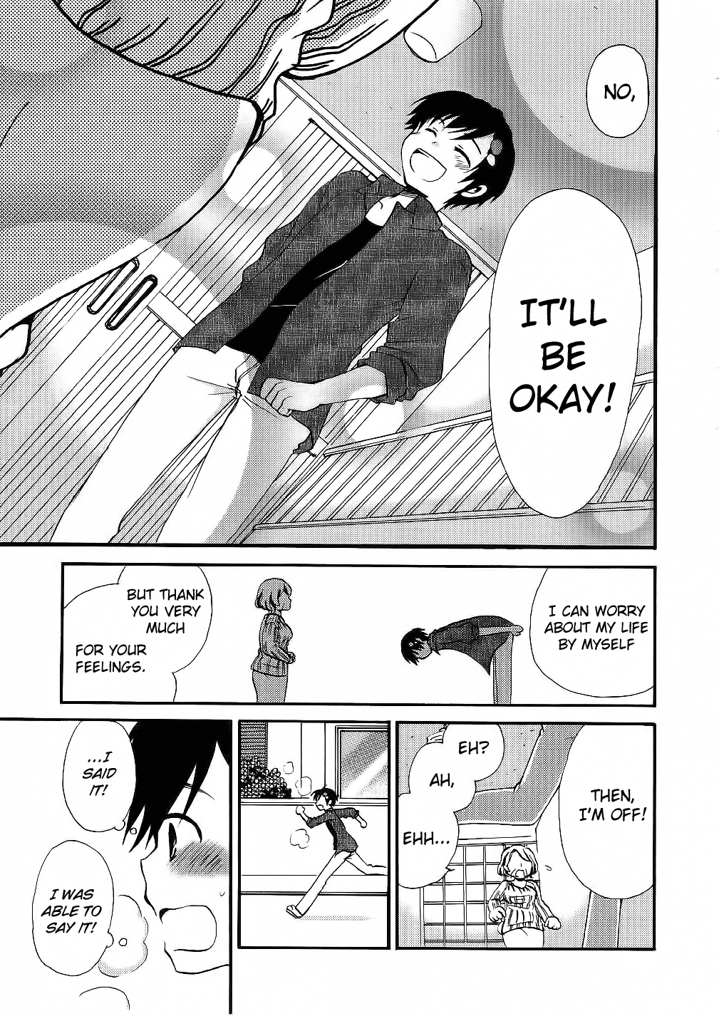 Hitorimi Haduki-san to. Chapter 13.2 page 18 - Chapter 13 v2 : Yukimaru's Feelings