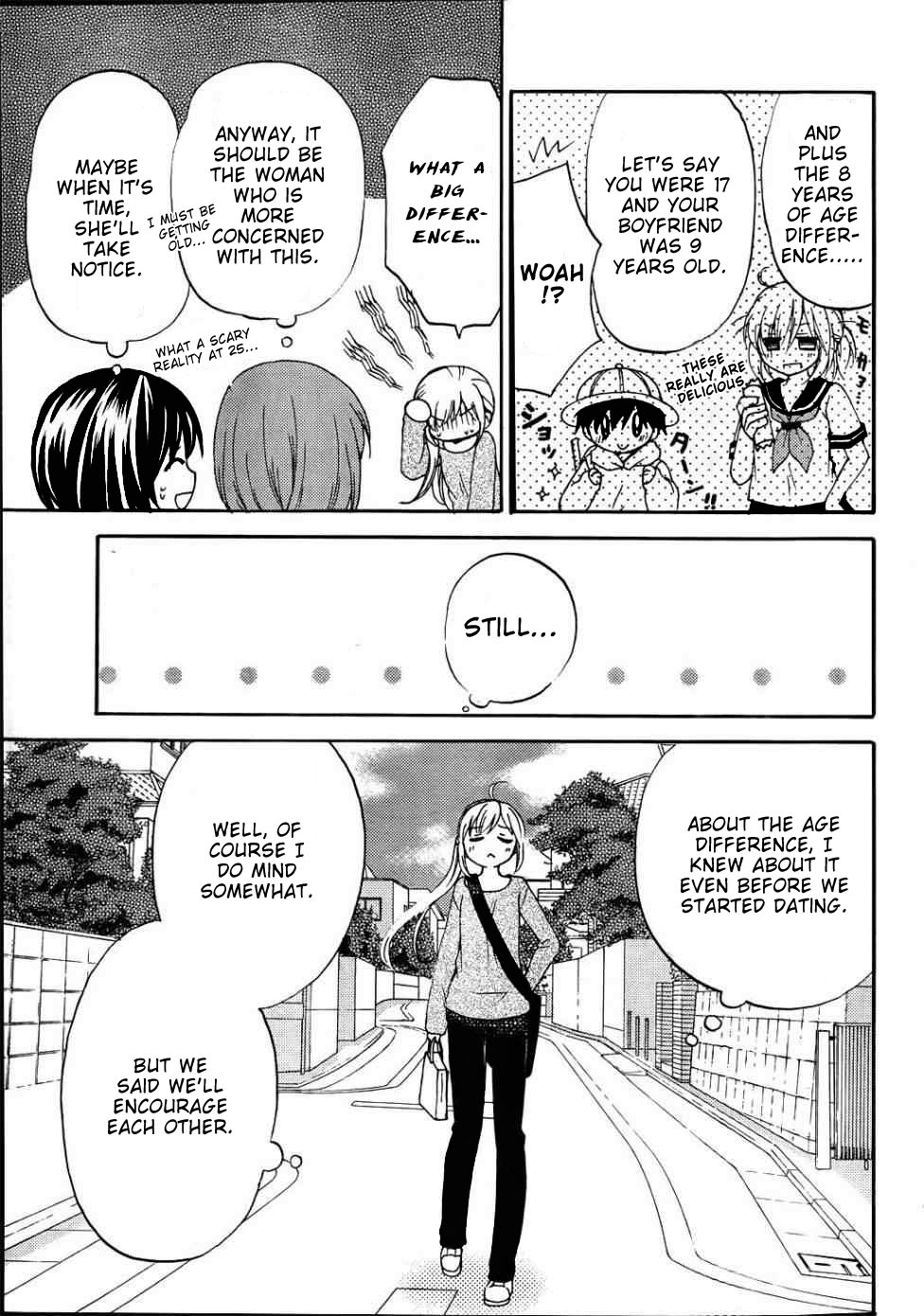 Hitorimi Haduki-san to. Chapter 9.2 page 10 - Chapter 9v2 v2 : Age Gap