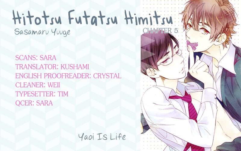 Hitotsu Futatsu Himitsu Chapter 5 page 1 - Chapter 5