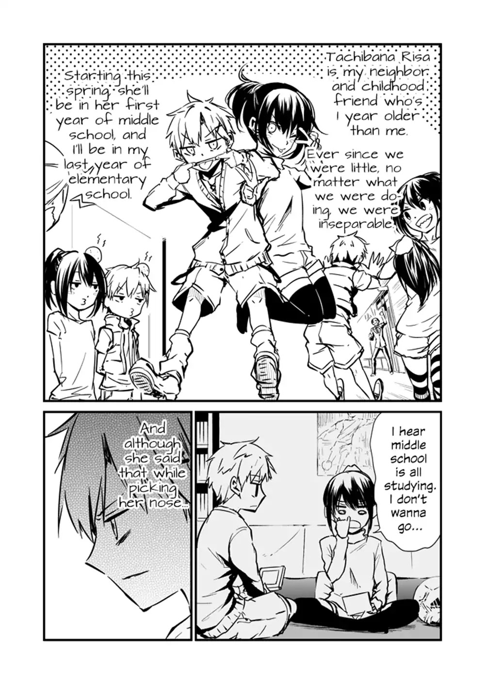 Hitotsu no Kabe Chapter 1 page 2 - Chapter 1