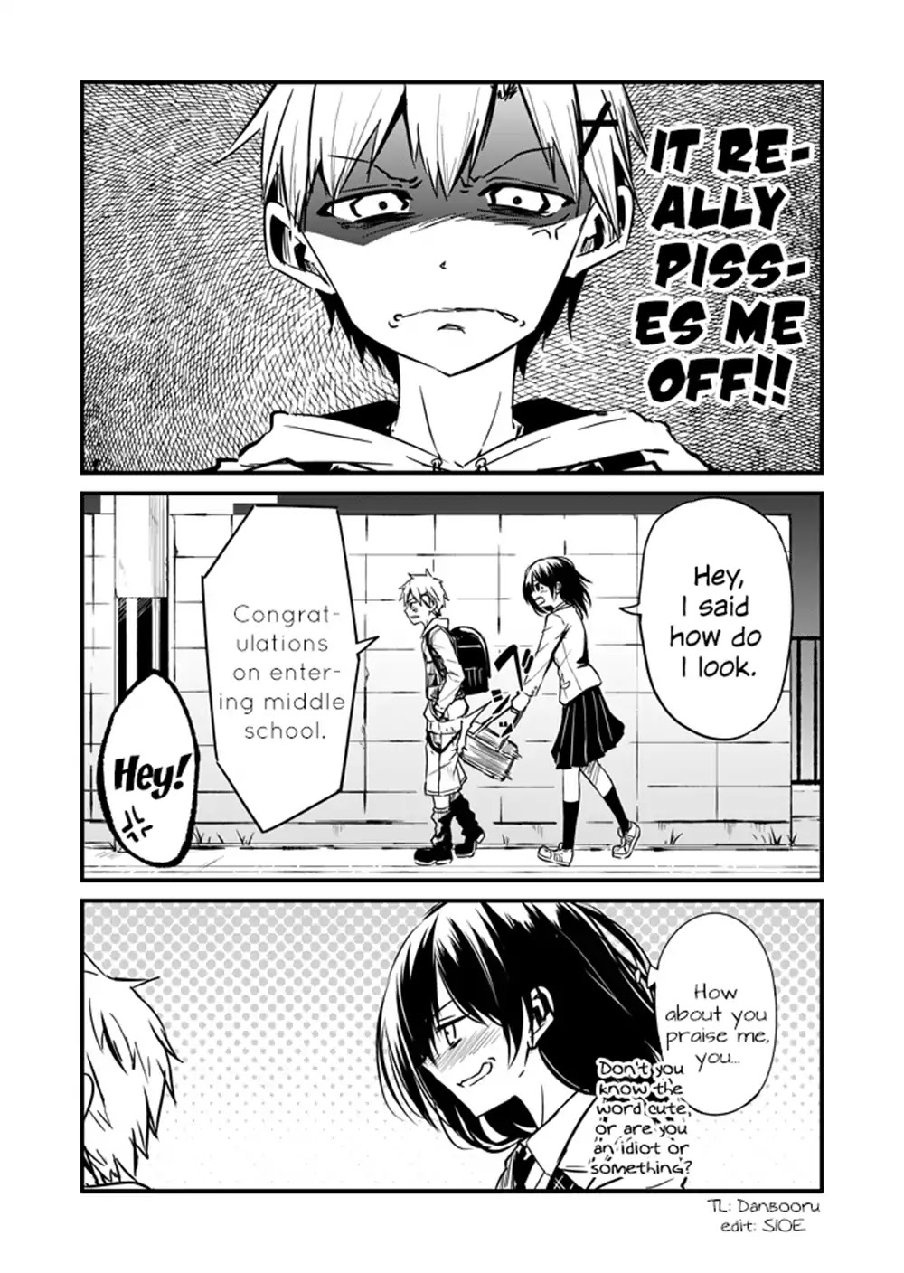 Hitotsu no Kabe Chapter 1 page 4 - Chapter 1