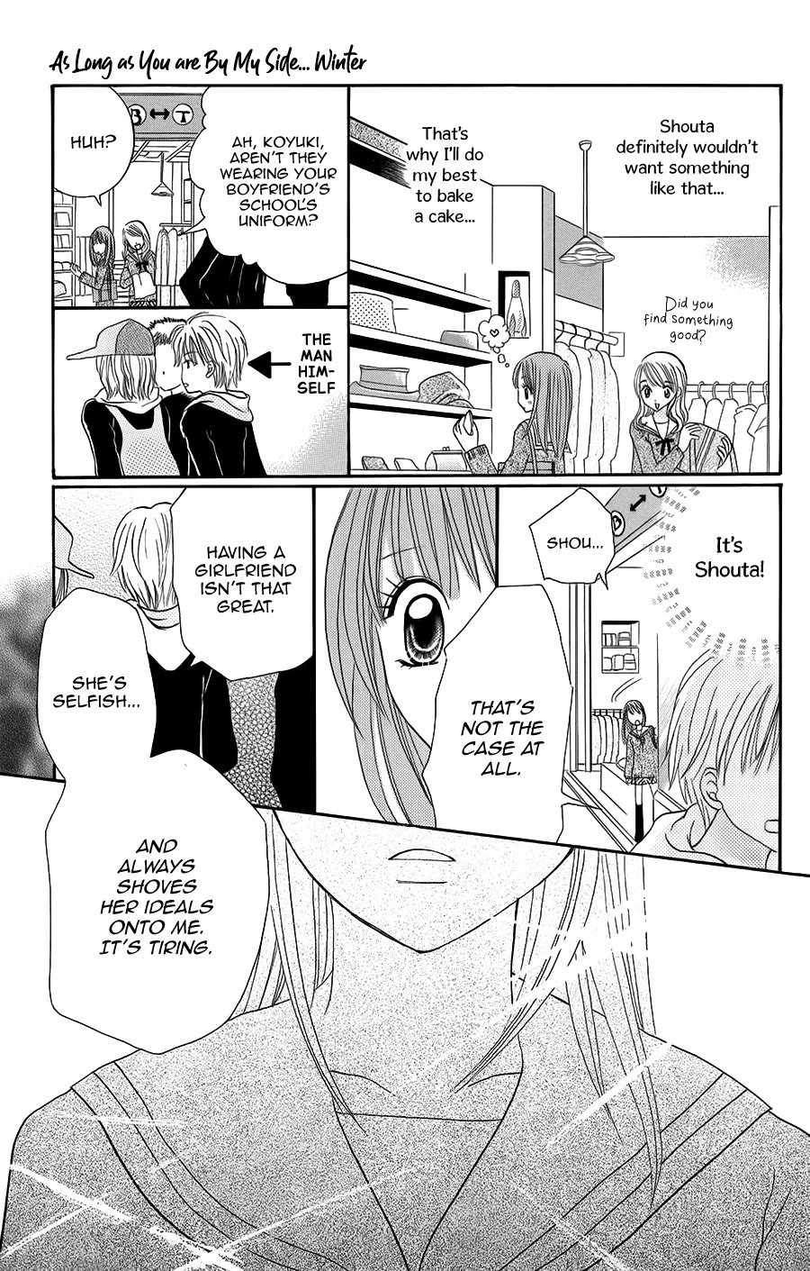 Hitotsu no Shigusa mo Chapter 5 page 11 - Chapter 5: As Long As You Are by My Side...Winter [END]