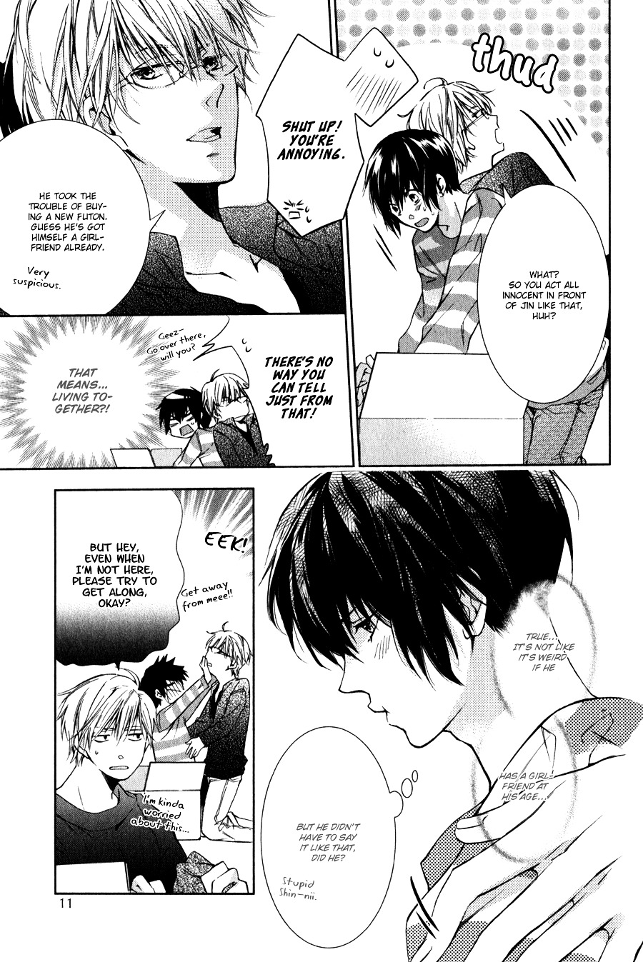 Hitotsu Yane no Shita no Kedamono Chapter 1 page 15 - Chapter 1 : Don't Bully Me
