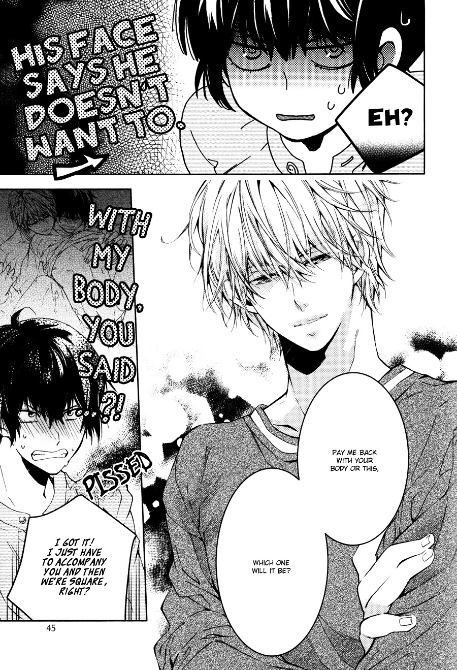 Hitotsu Yane no Shita no Kedamono Chapter 2 page 13 - Chapter 2 : Under the Same Roof as the Beast