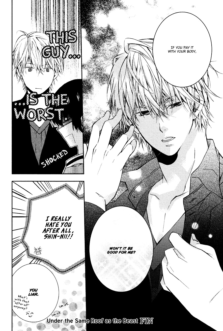 Hitotsu Yane no Shita no Kedamono Chapter 2 page 36 - Chapter 2 : Under the Same Roof as the Beast