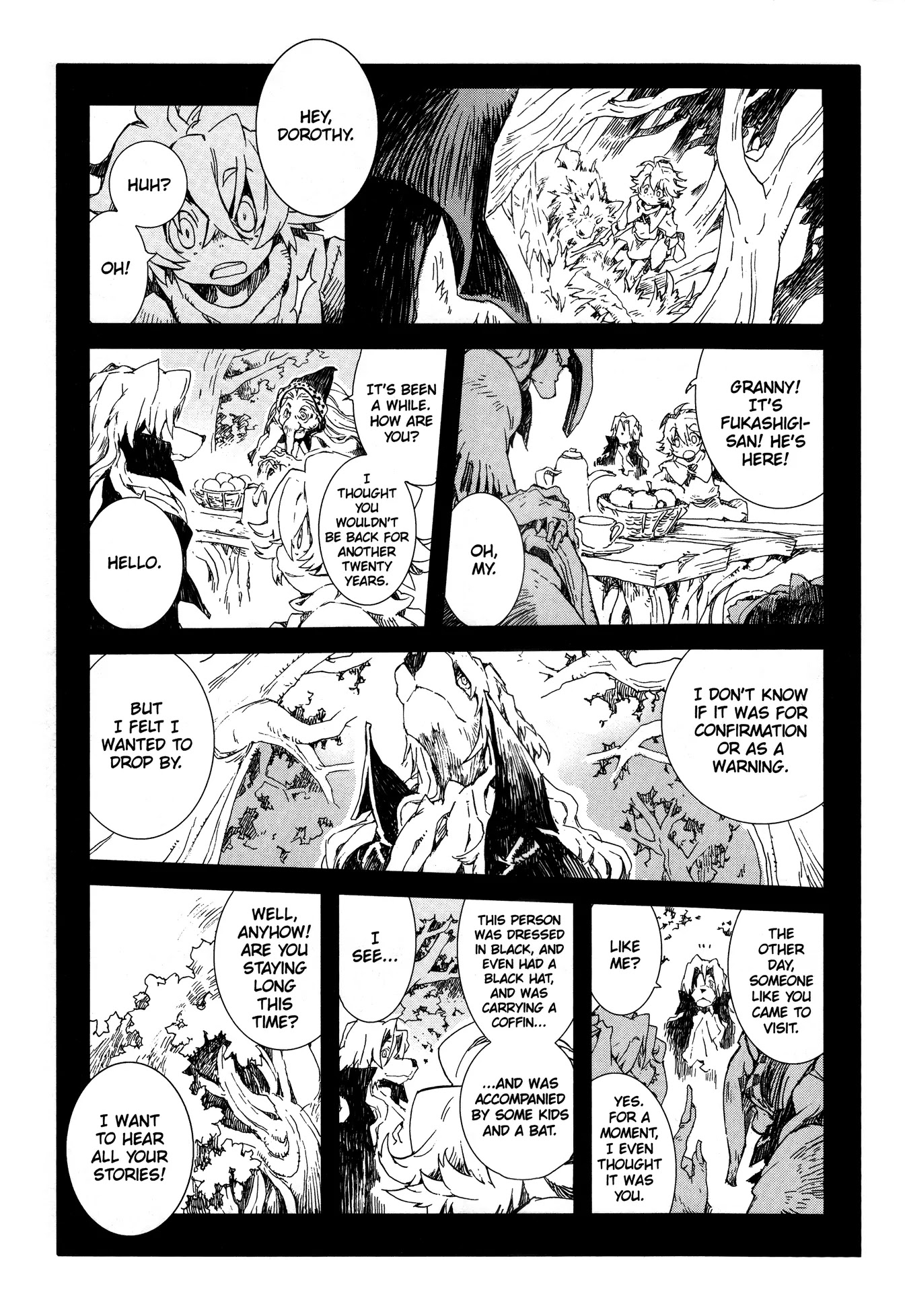 Hitsugi Katsugi no Kuro. - Kaichu Tabi no Wa Chapter 3.2 page 28 - Vol.3 Chapter 2