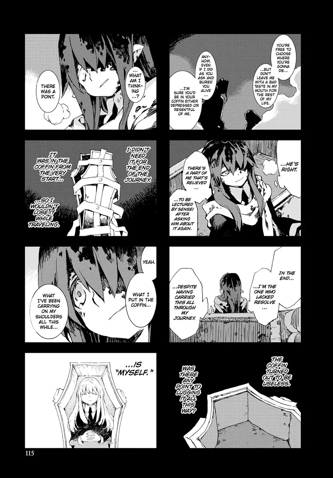 Hitsugi Katsugi no Kuro. - Kaichu Tabi no Wa Chapter 7.4 page 17 - Vol.7 Chapter 4 [END]