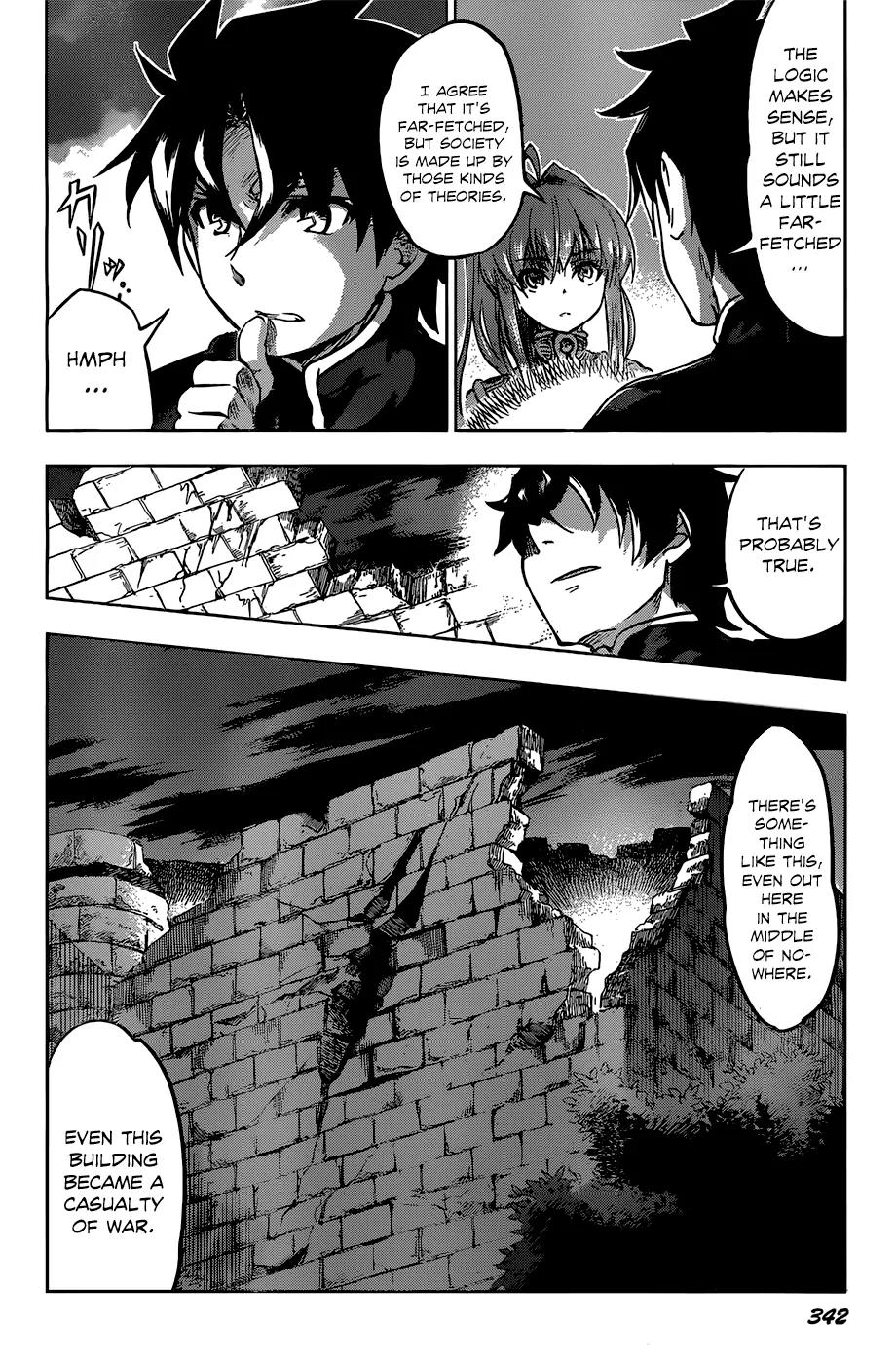 Hitsugime no Chaika Chapter 13 page 25 - Chapter 13: Vol.3 Episode 13: Old Ravages of War