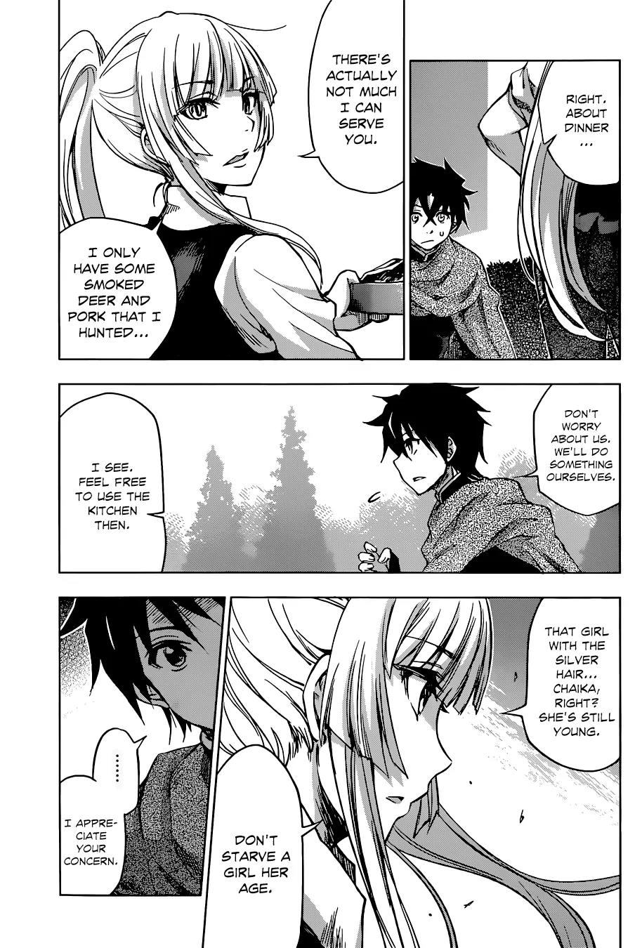 Hitsugime no Chaika Chapter 21 page 13 - Chapter 21: Vol.4 Episode 21: Solitude of a Dragoon Cavalier