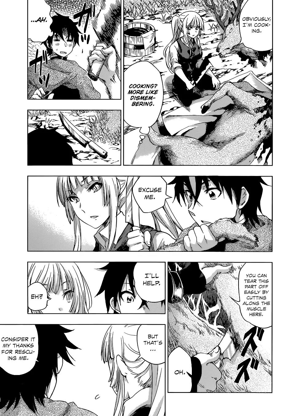 Hitsugime no Chaika Chapter 21 page 7 - Chapter 21: Vol.4 Episode 21: Solitude of a Dragoon Cavalier