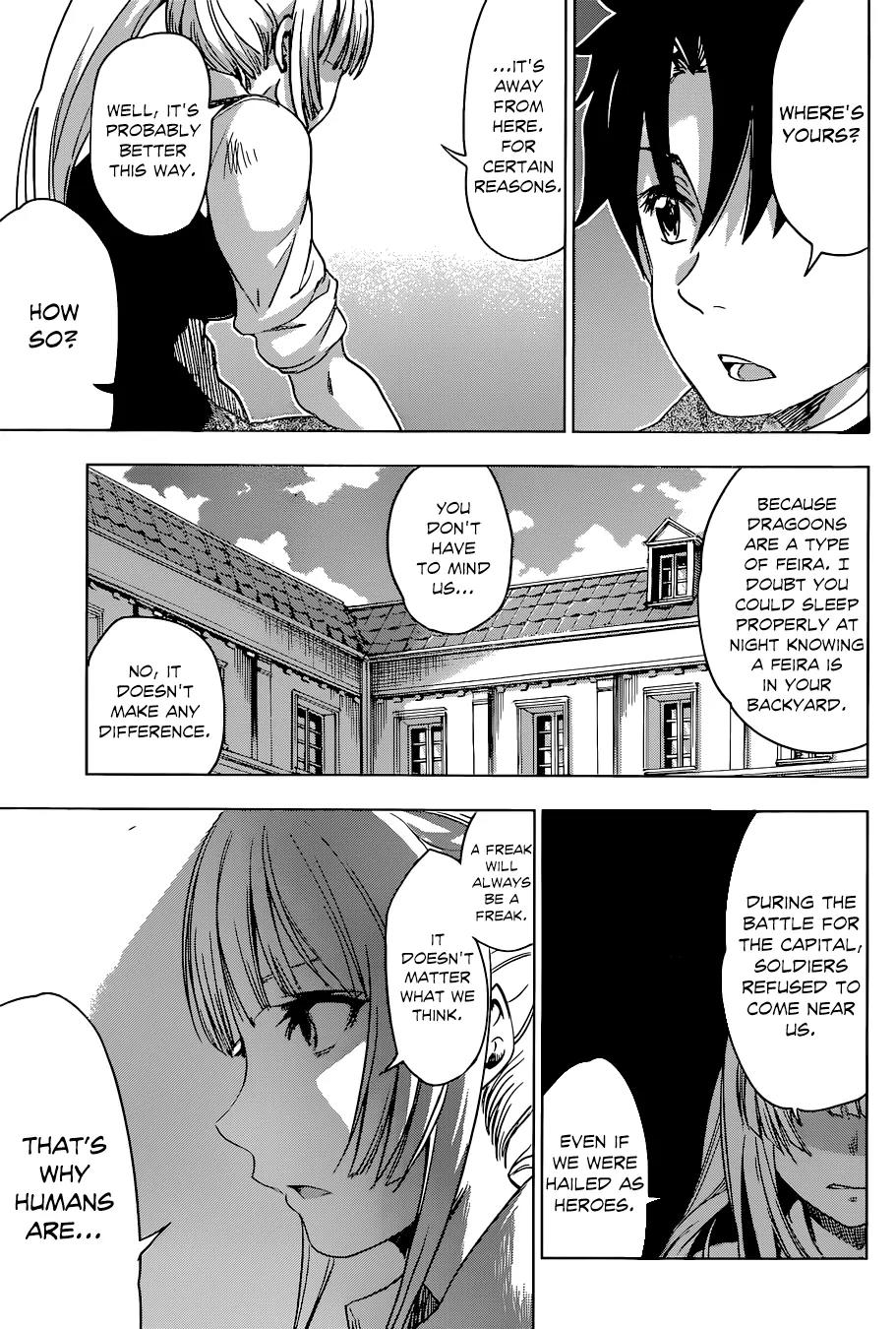 Hitsugime no Chaika Chapter 21 page 9 - Chapter 21: Vol.4 Episode 21: Solitude of a Dragoon Cavalier
