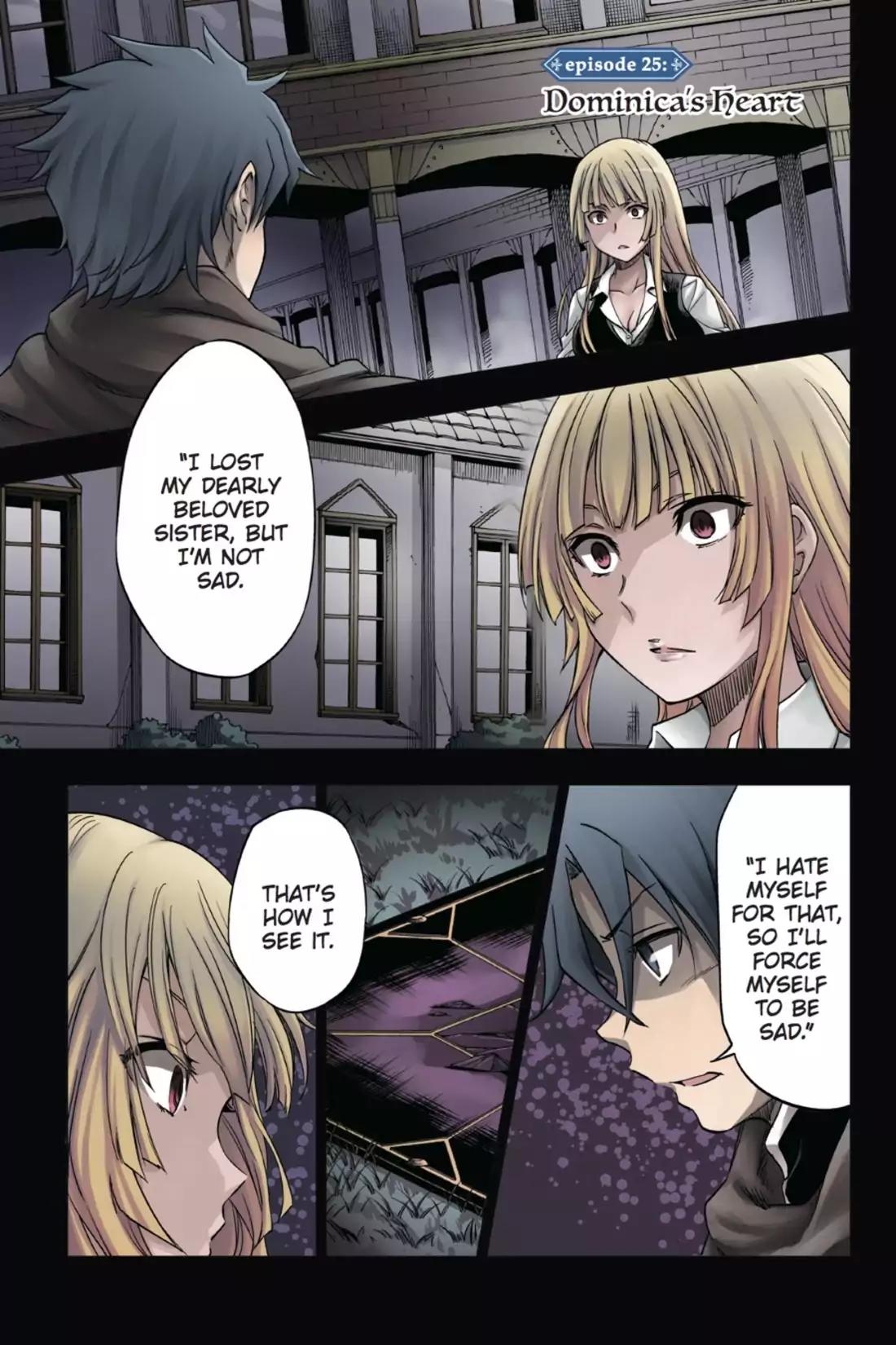Hitsugime no Chaika Chapter 25 page 2 - Chapter 25: Vol.5 Episode 25: Dominica's Heart