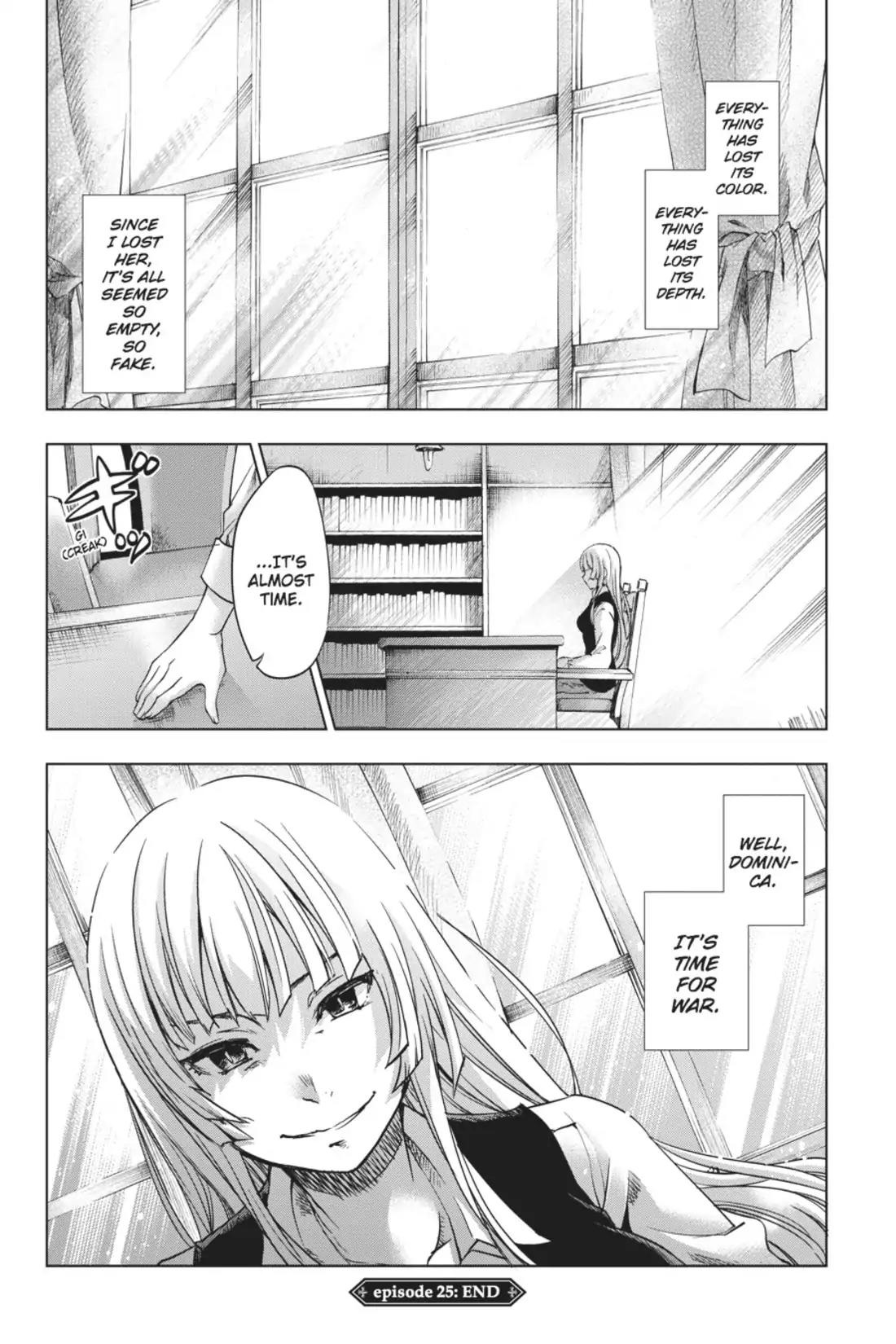 Hitsugime no Chaika Chapter 25 page 20 - Chapter 25: Vol.5 Episode 25: Dominica's Heart