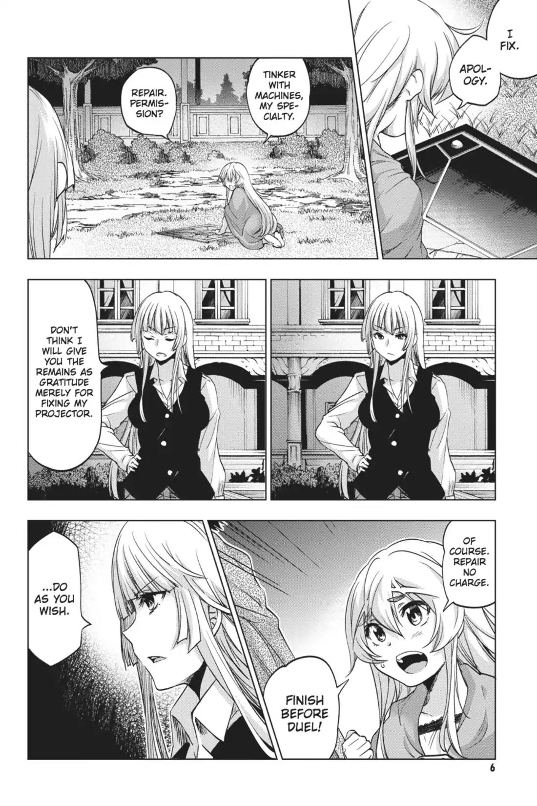 Hitsugime no Chaika Chapter 25 page 6 - Chapter 25: Vol.5 Episode 25: Dominica's Heart