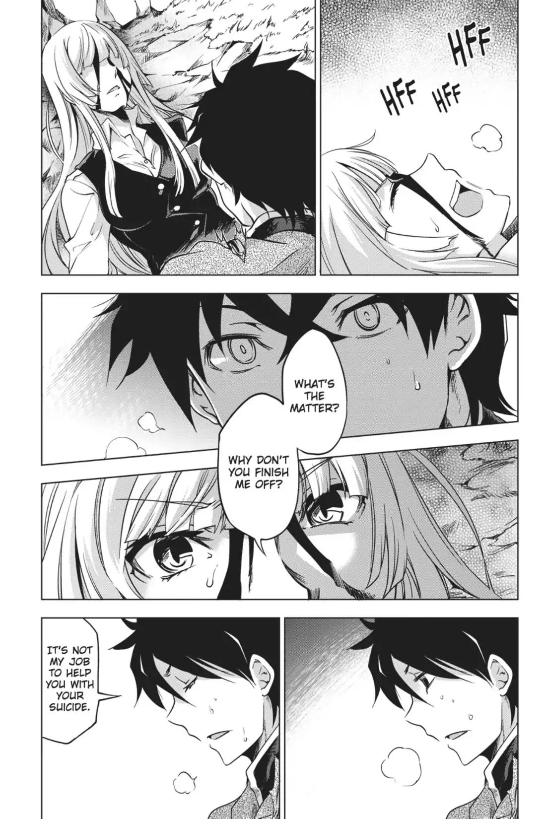 Hitsugime no Chaika Chapter 30 page 5 - Chapter 30: Vol.5 Episode 30: A Reason to Live