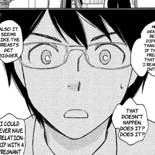 Hiyama Kentarou no Ninshin Chapter 1: The Case of Hiyama Kentaro cover
