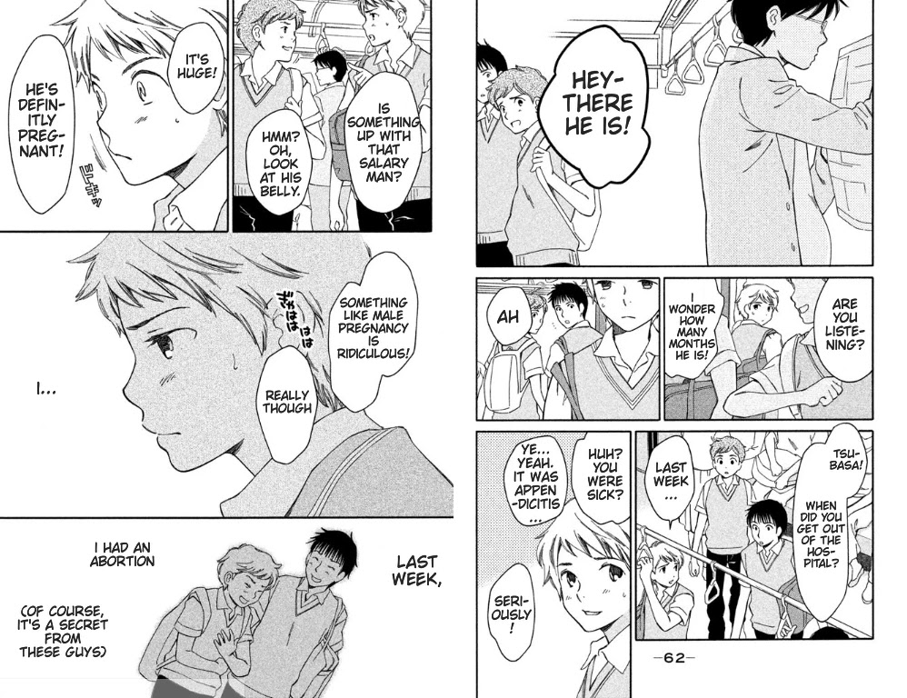 Hiyama Kentarou no Ninshin Chapter 3 page 2 - Chapter 3: The Case of Utsumi Tsubasa