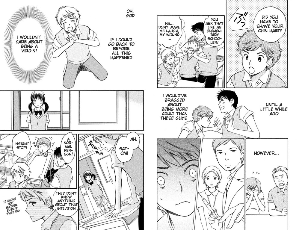 Hiyama Kentarou no Ninshin Chapter 3 page 3 - Chapter 3: The Case of Utsumi Tsubasa