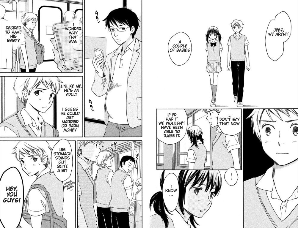 Hiyama Kentarou no Ninshin Chapter 3 page 5 - Chapter 3: The Case of Utsumi Tsubasa