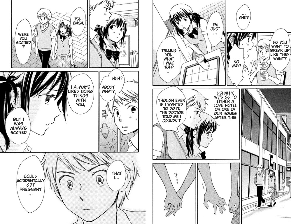 Hiyama Kentarou no Ninshin Chapter 3 page 9 - Chapter 3: The Case of Utsumi Tsubasa