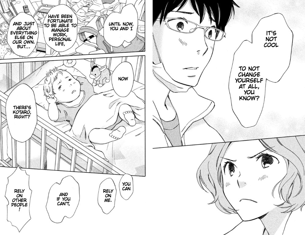 Hiyama Kentarou no Ninshin Chapter 6.5 page 11 - Chapter 6.5: Bonus: Seto Aki's "Father-to-Be" Interview Notes