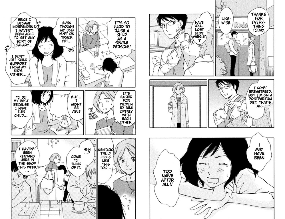 Hiyama Kentarou no Ninshin Chapter 6.5 page 9 - Chapter 6.5: Bonus: Seto Aki's "Father-to-Be" Interview Notes