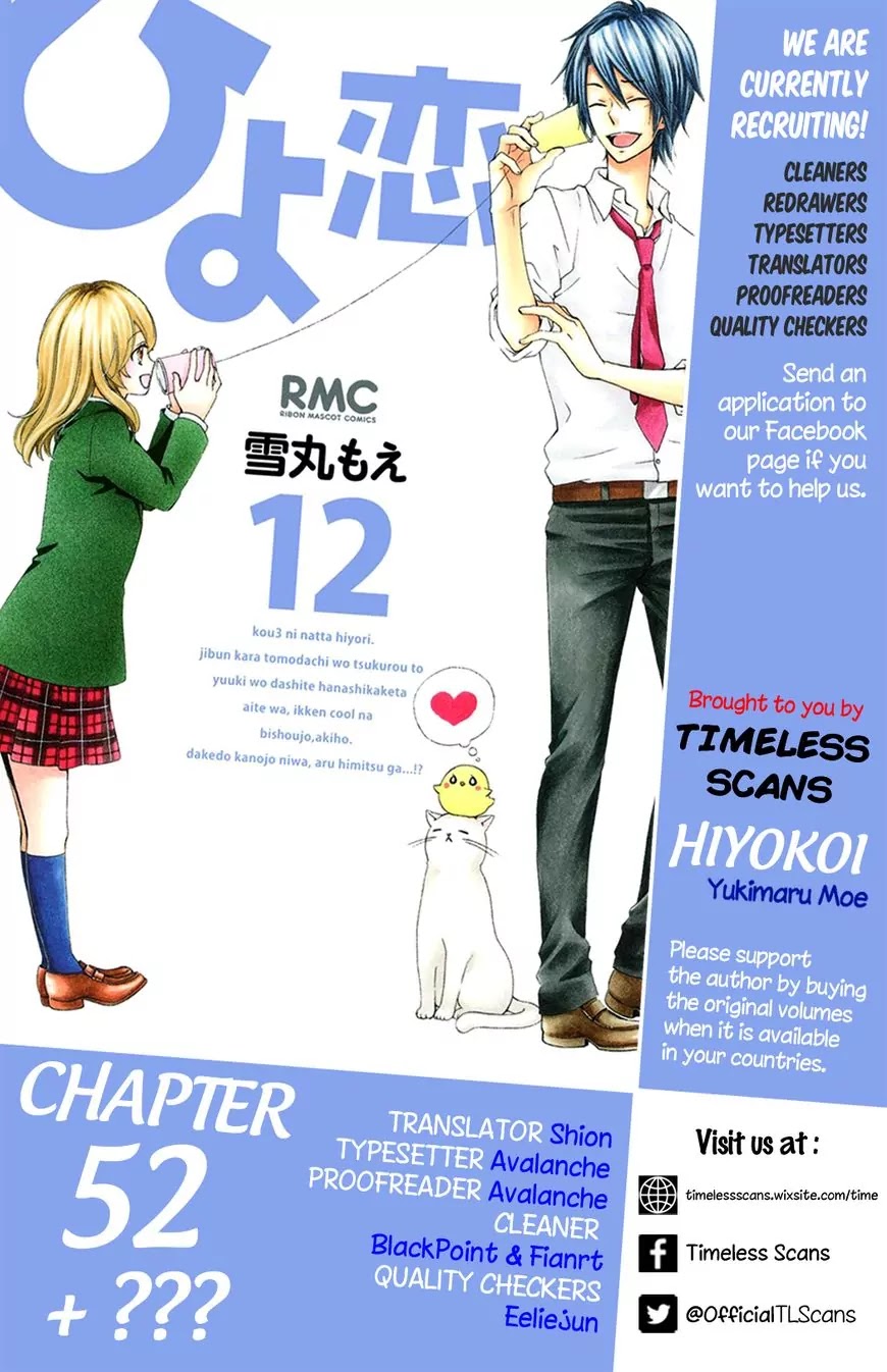 Hiyokoi Chapter 52 page 1 - Chapter 52