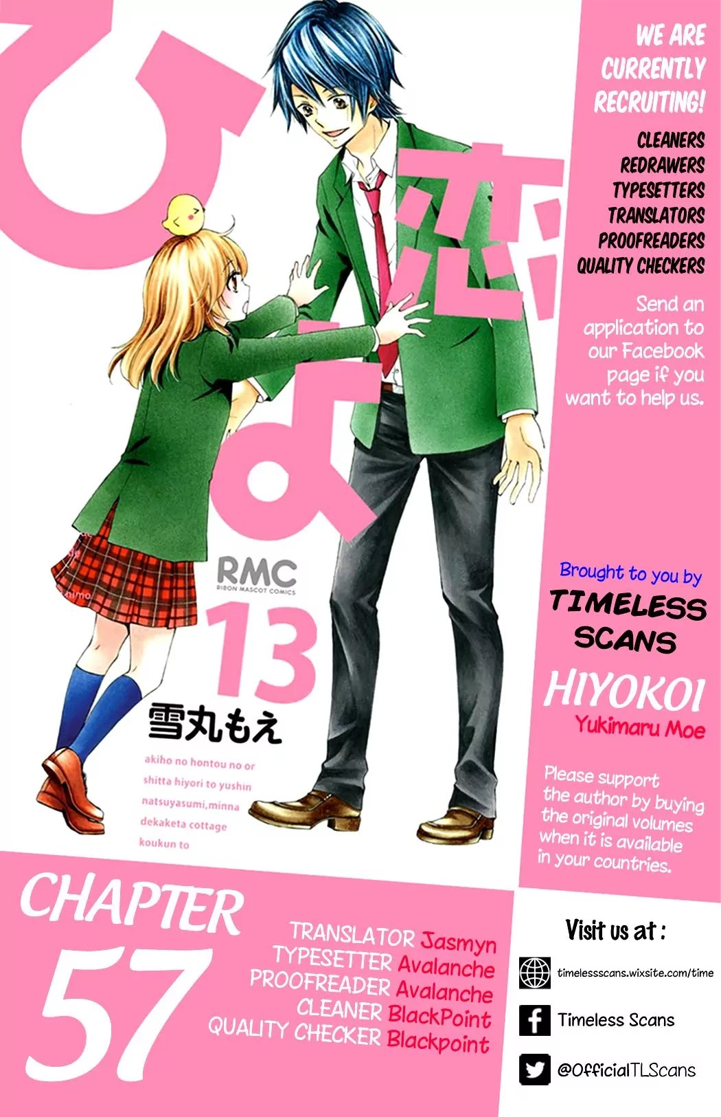 Hiyokoi Chapter 57 page 1 - Chapter 57