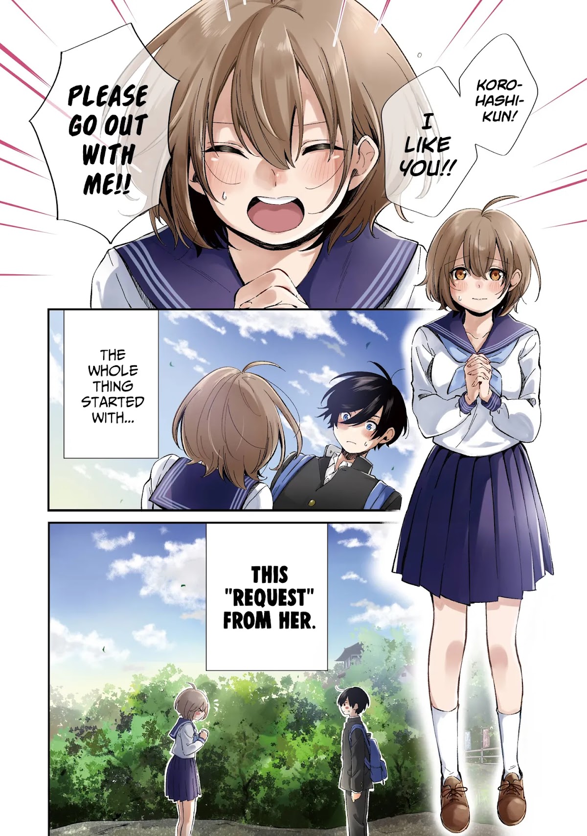 Hiyori-chan no Onegai wa Zettai Chapter 1 page 3 - Chapter 1: Confession