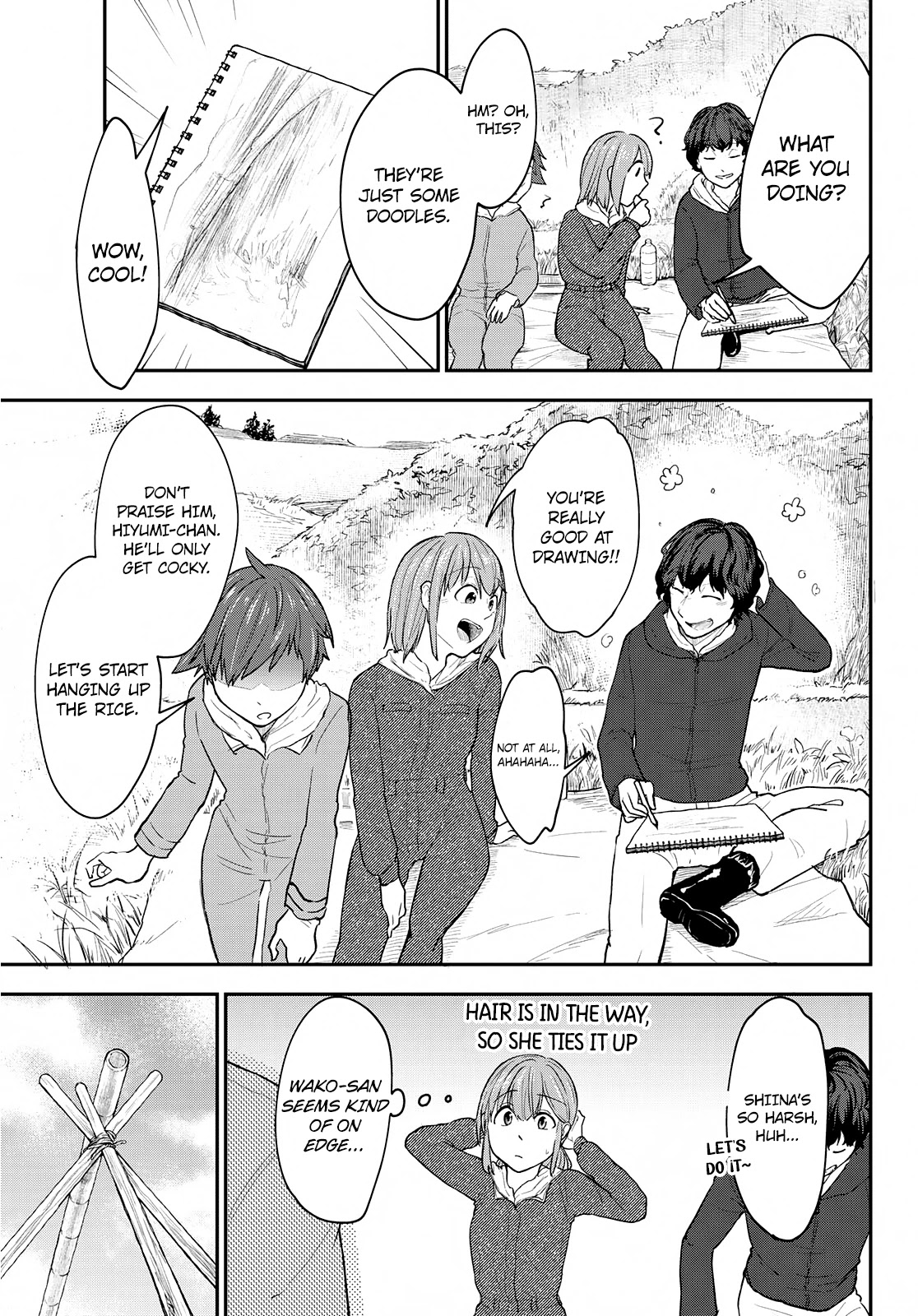 Hiyumi's Country Road Chapter 11 page 14 - Chapter 11: An Excellent Rice Harvest