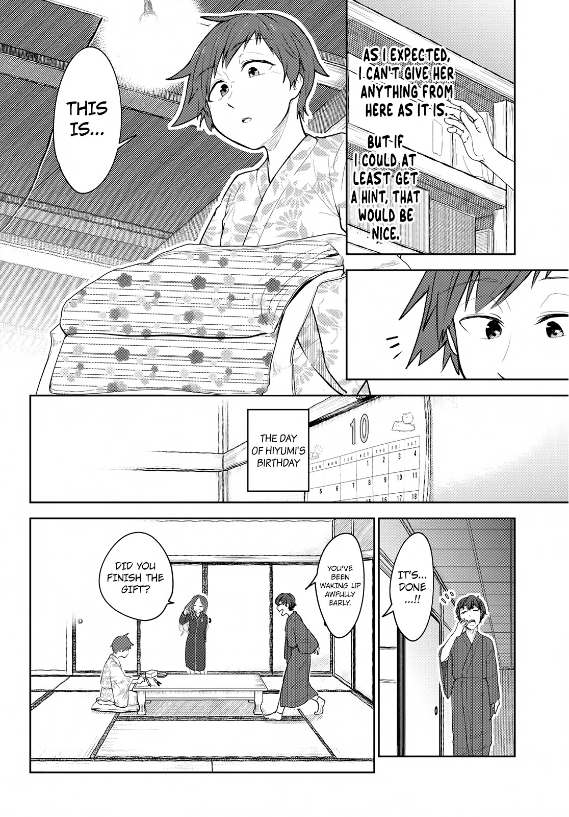 Hiyumi's Country Road Chapter 12 page 11 - Chapter 12: A Carefully Crafted Gift