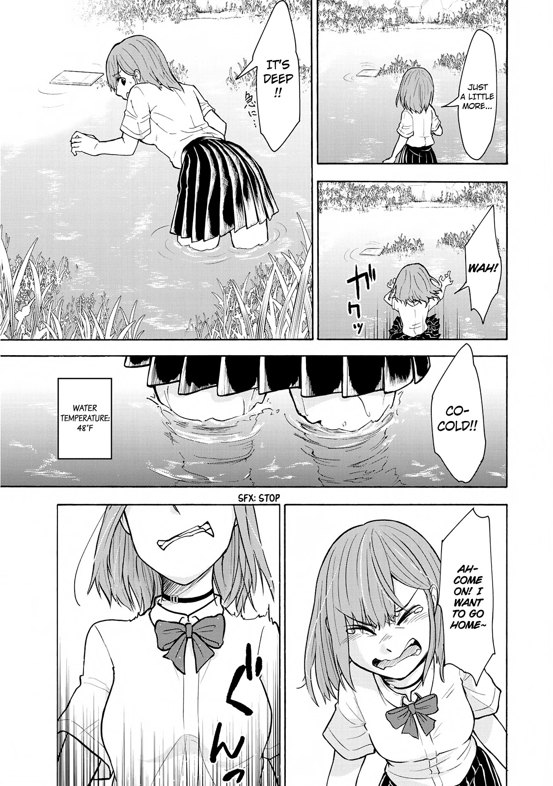 Hiyumi's Country Road Chapter 3 page 12 - Chapter 3: The Flying Cicada & The First Day at School