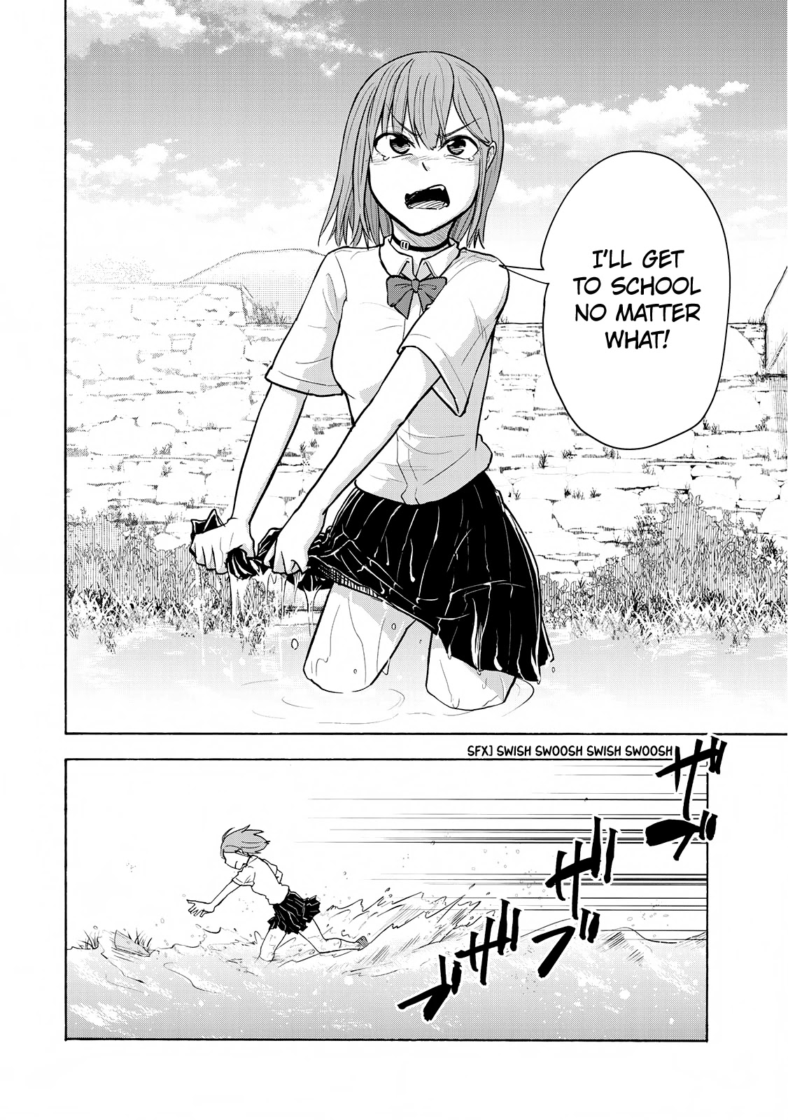 Hiyumi's Country Road Chapter 3 page 13 - Chapter 3: The Flying Cicada & The First Day at School
