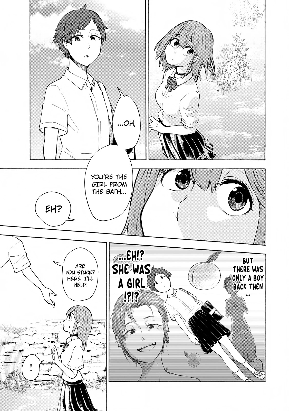 Hiyumi's Country Road Chapter 3 page 16 - Chapter 3: The Flying Cicada & The First Day at School