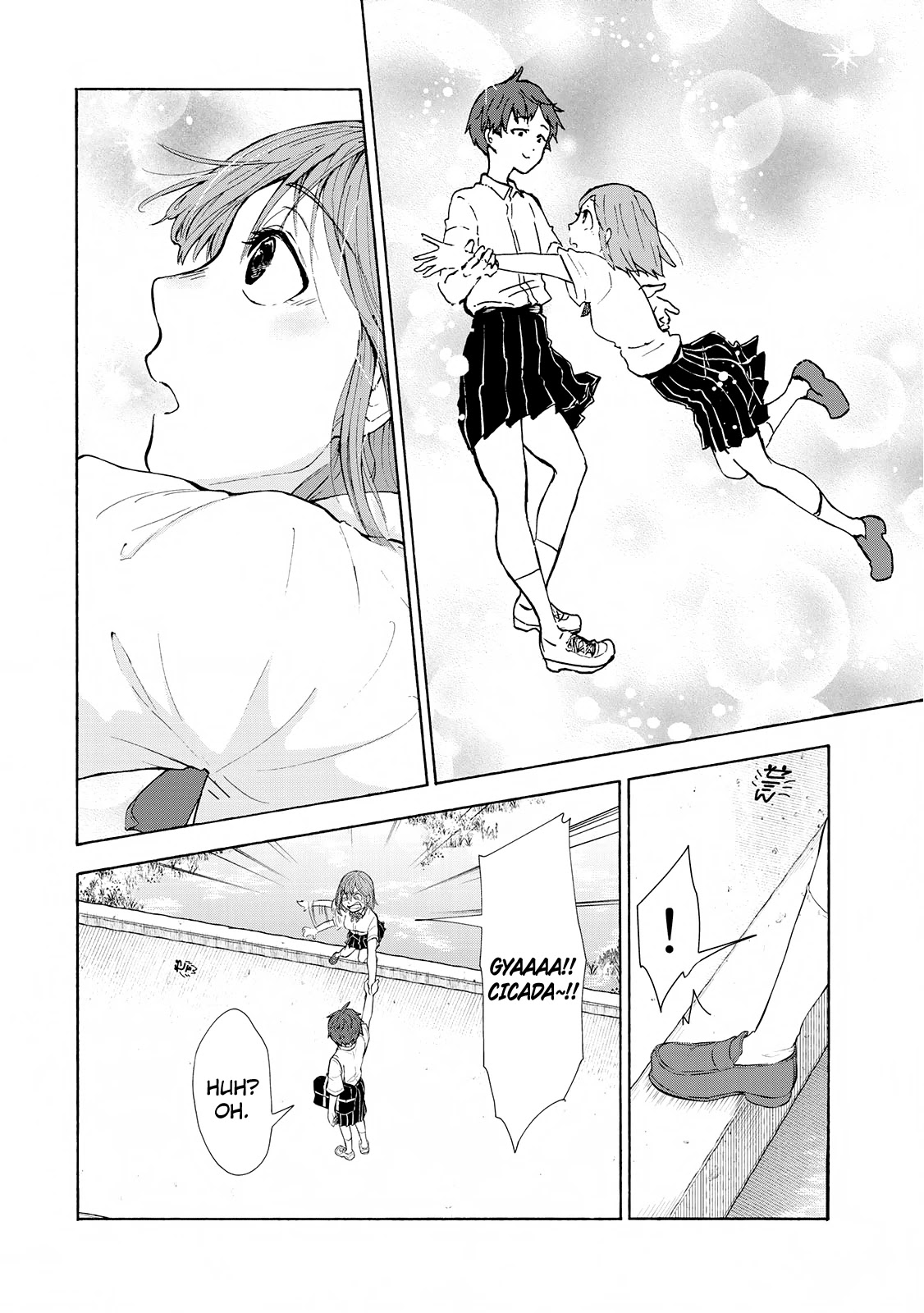 Hiyumi's Country Road Chapter 3 page 17 - Chapter 3: The Flying Cicada & The First Day at School