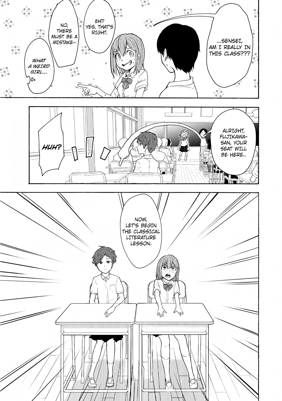 Hiyumi's Country Road Chapter 3 page 22 - Chapter 3: The Flying Cicada & The First Day at School
