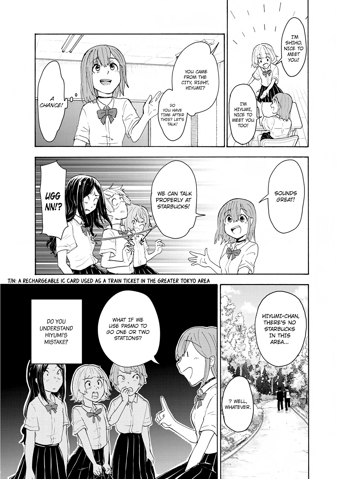 Hiyumi's Country Road Chapter 4 page 6 - Chapter 4: Can I Make 100 Friends