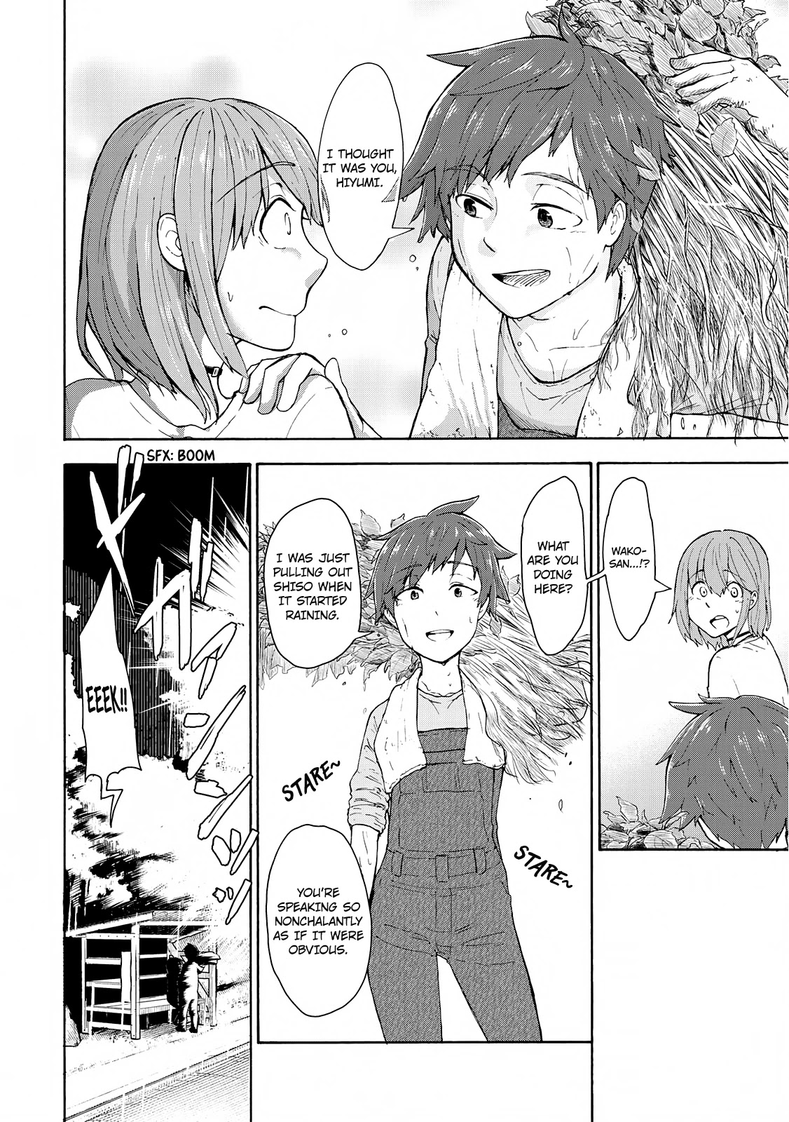 Hiyumi's Country Road Chapter 5 page 11 - Chapter 5: Rumbling, Sparkling Thunder