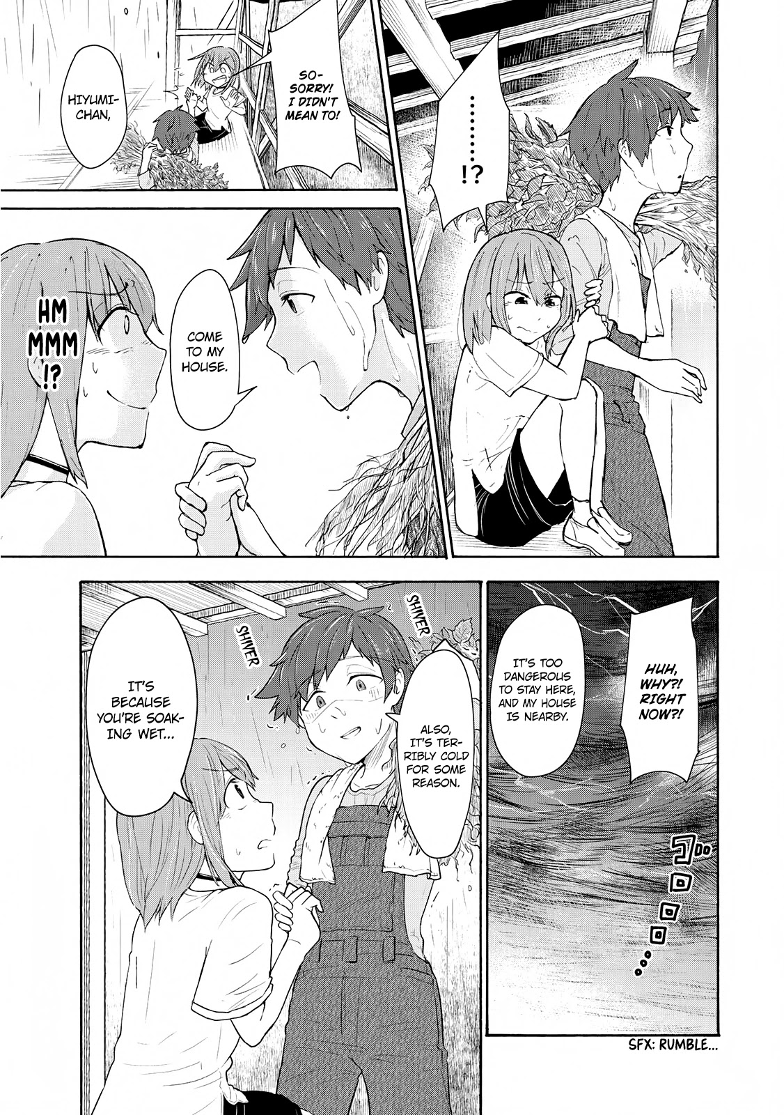 Hiyumi's Country Road Chapter 5 page 12 - Chapter 5: Rumbling, Sparkling Thunder
