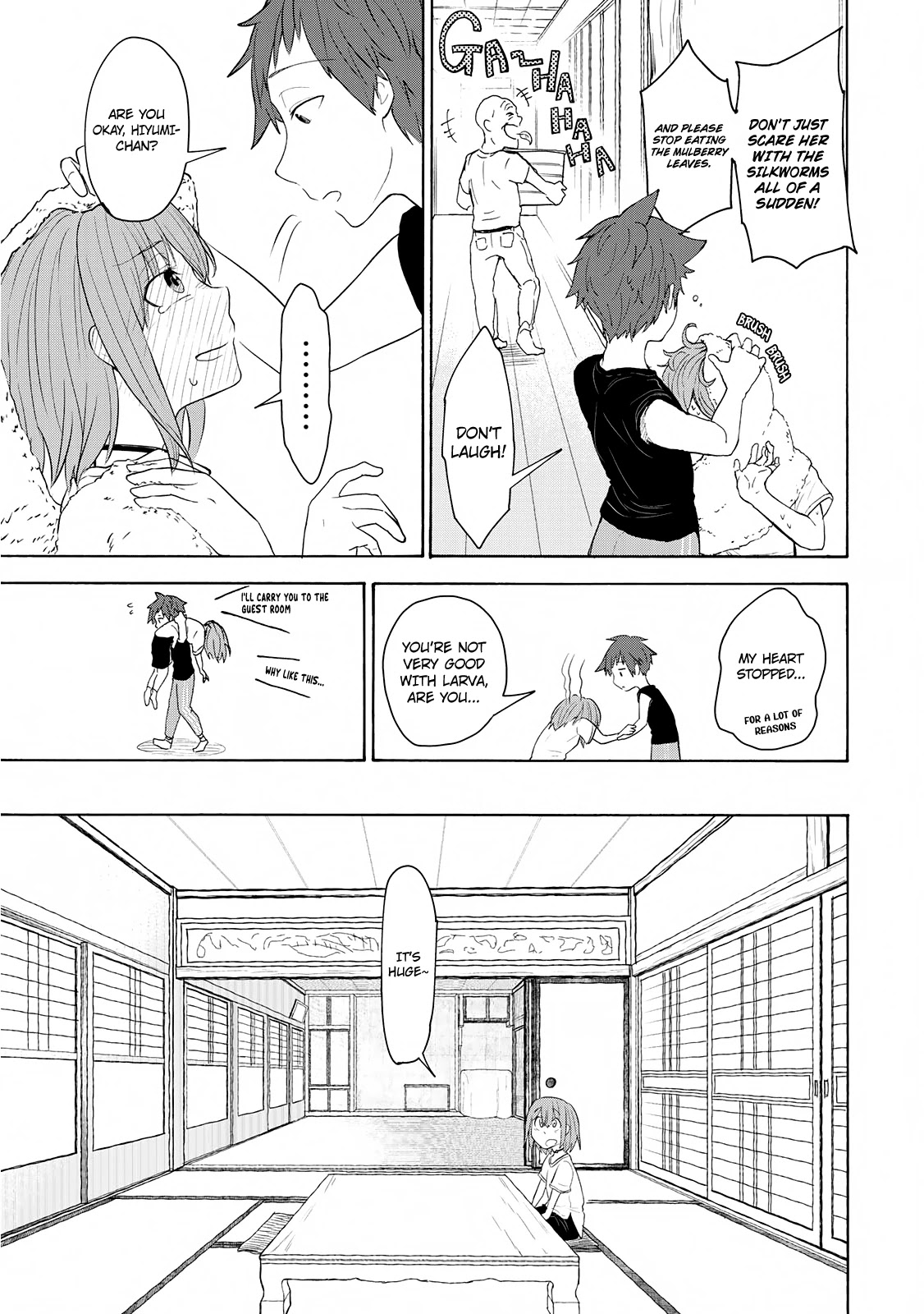 Hiyumi's Country Road Chapter 5 page 18 - Chapter 5: Rumbling, Sparkling Thunder