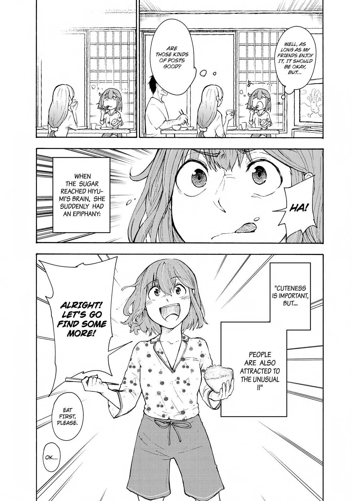 Hiyumi's Country Road Chapter 5 page 4 - Chapter 5: Rumbling, Sparkling Thunder