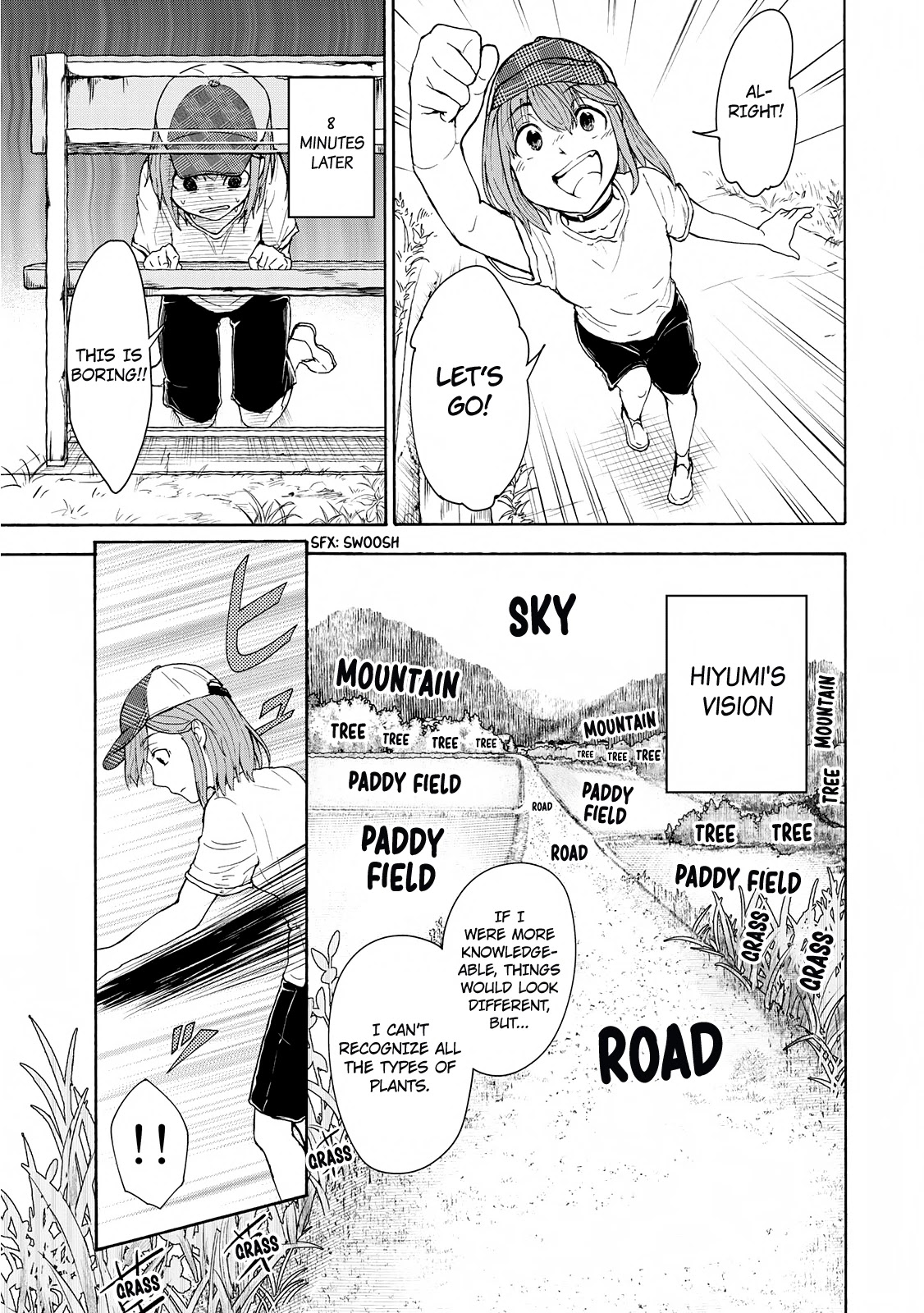 Hiyumi's Country Road Chapter 5 page 6 - Chapter 5: Rumbling, Sparkling Thunder