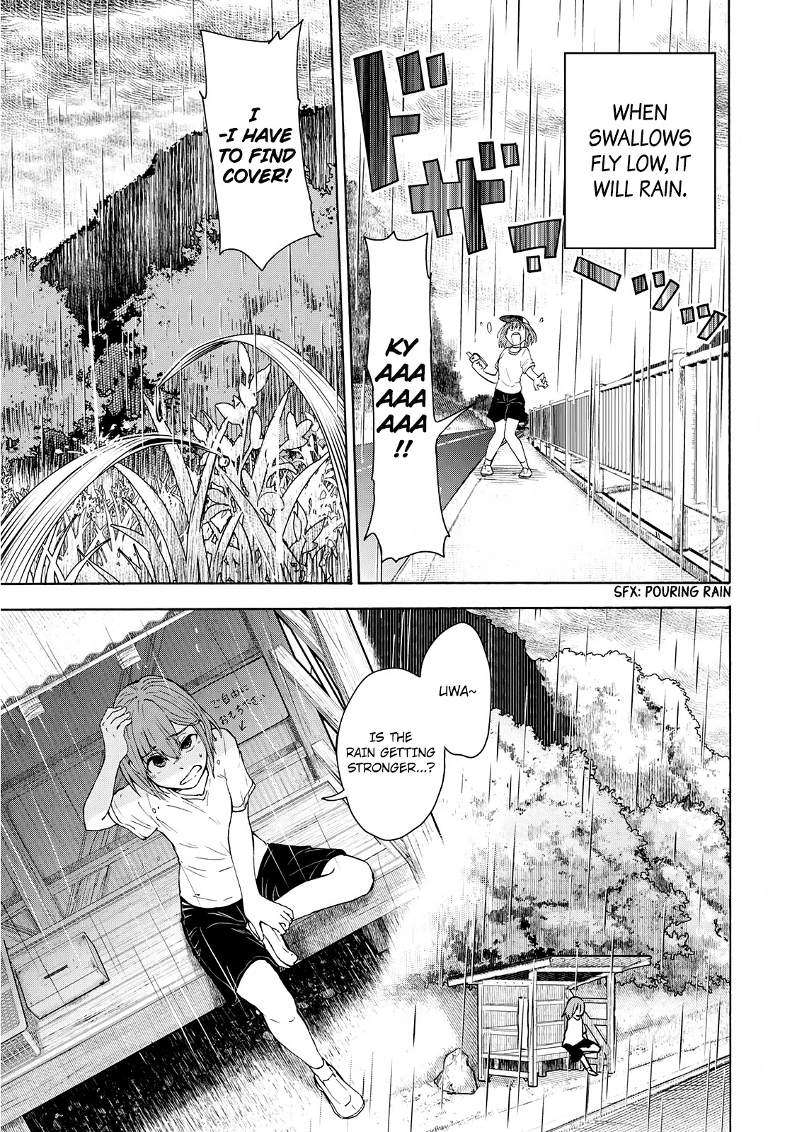 Hiyumi's Country Road Chapter 5 page 8 - Chapter 5: Rumbling, Sparkling Thunder
