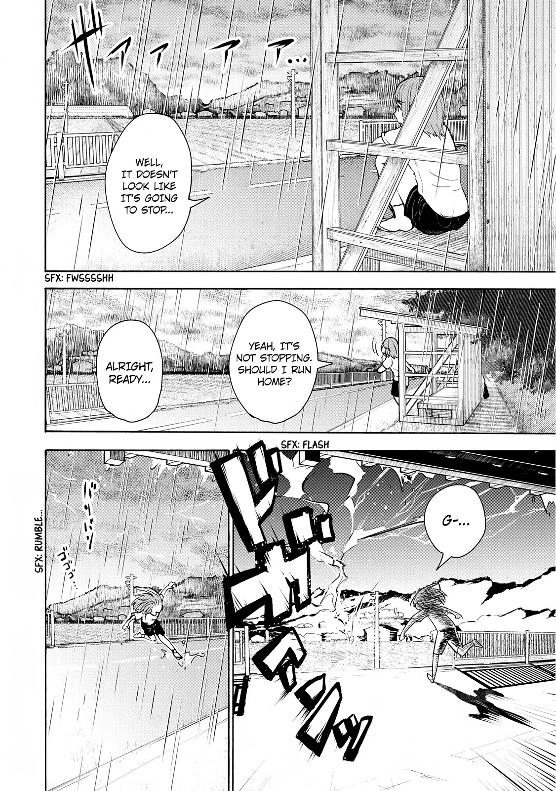 Hiyumi's Country Road Chapter 5 page 9 - Chapter 5: Rumbling, Sparkling Thunder