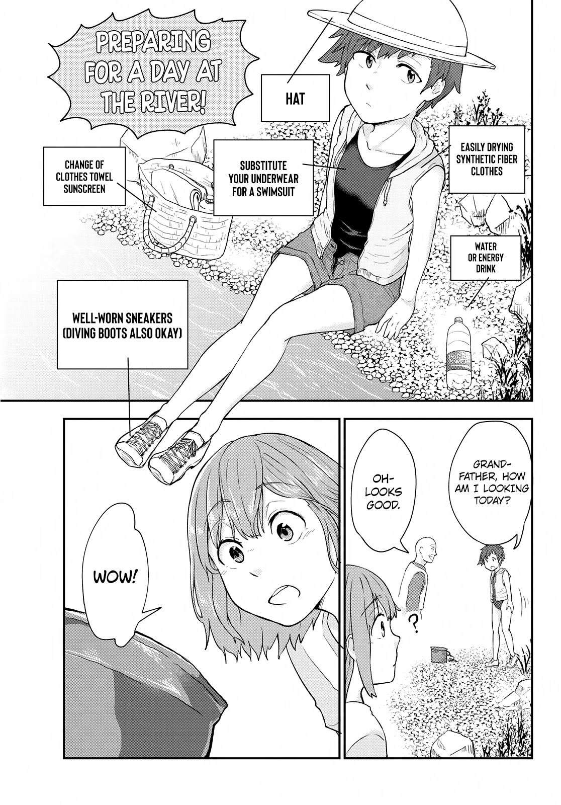 Hiyumi's Country Road Chapter 7 page 14 - Chapter 7: Summer! Beach!...No Way!!