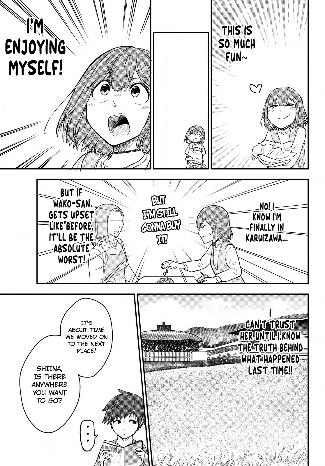 Hiyumi's Country Road Chapter 8 page 16 - Chapter 8: The Dazzling City of Karuizawa