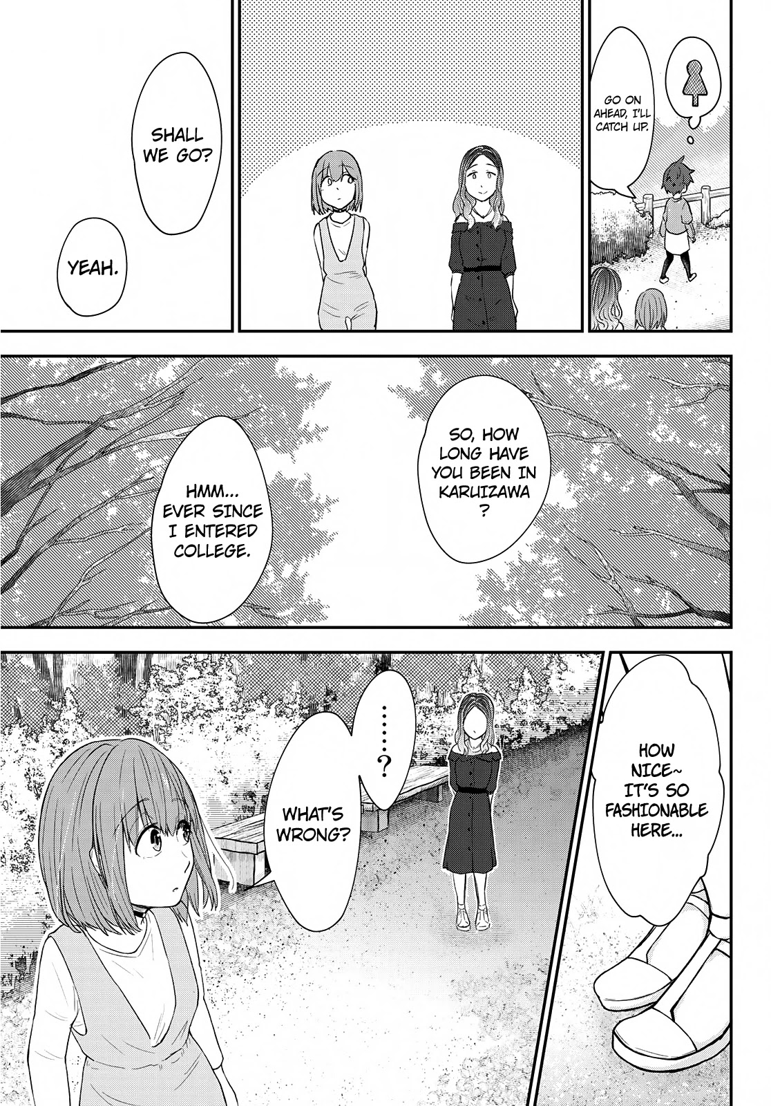 Hiyumi's Country Road Chapter 8 page 22 - Chapter 8: The Dazzling City of Karuizawa
